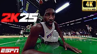 NBA 2K25 PC Next Gen Mods (4K60) | 76ers vs Celtics | Boost Lighting