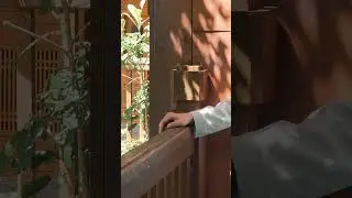 Looks like a Chinese gentleman waiting for his girlfriend...