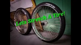 Fat Tire Bicycle Rims With A Skinny Tire. How To!