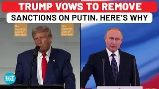 Trump Vows To Remove All Sanctions On Russia Amid Ukraine War, Cites This Reason | Watch