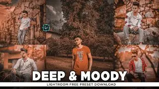 Free Presets Lightroom Mobile DNG | Deep Moody 🔥| Moody Preset | Deep Preset | Lr Presets Tutorial