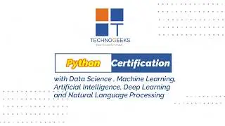 Python Certification with Data Science, ML - Part-1