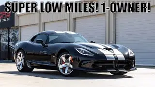 2013 Dodge Viper GTS with 5,976 miles