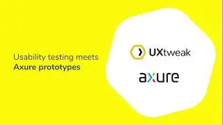 Usability testing of Axure prototypes