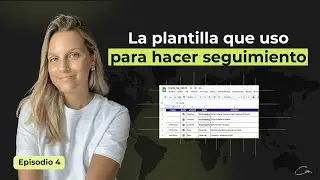 La plantilla que uso para hacer seguimiento de mi proyecto en datos - Caterina Abanoni