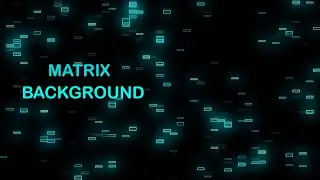 “After Effects Tutorial” Digital Matrix Background (Матрица Задний Фон)