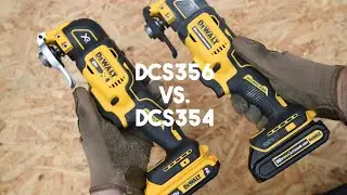 DeWALT multitool DCS356 vs DCS354