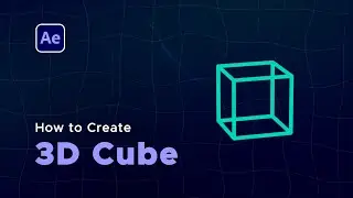 Create 3D Cube In Adobe After Effects | How To Animate 3D Cube | Learn Under 2 Mins | Quick Tutorial