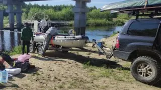 Поход на аэролодке по реке Керженец Рустай-Валки. Август 2023.