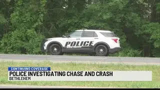 Police investigating chase and crash