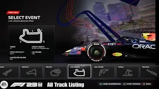 F1 23 - All Track List Complete Full List (Including Champion Edition) [4KPS5]