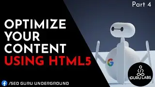 Optimize Your Content using HTML5