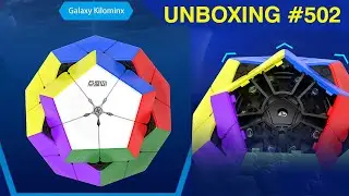 Unboxing №502 Первый Магнитный Киломинкс | Diansheng Galaxy Kilominx M