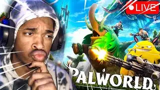 🔴 LIVE |  POKEMON NERD TRIES PALWORLD (FIRST EXPERIENCE)