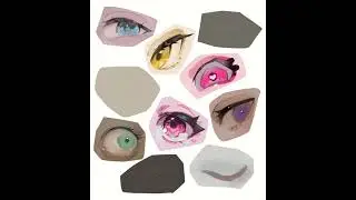 Drawing Anime Eyes!👀 #shorts