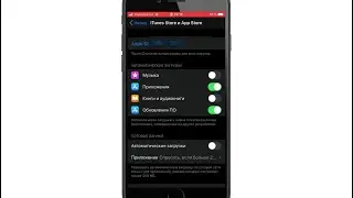 Как включить или отключить автоматическое обновление приложений в iOS