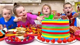 Cooking and more Childrens Songs and Videos with Five Kids