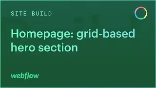 Site build: Homepage grid-based hero section — The Freelancers Journey (Part 18 of 43)