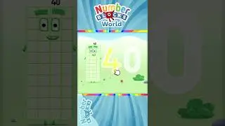 Numberblocks World - Meet Numberblock Forty and Learn How to Trace the Number 40 | BlueZoo