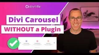 How to Create a Divi Carousel WITHOUT a Plugin 🔥😮