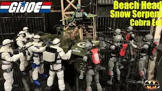 Hasbro G.I. Joe Classified Beach Head, Snow Serpent, Cobra Eel Retro Card Wave Action Figure Review