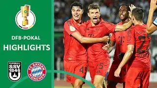 Matchwinner Müller | SSV Ulm vs. FC Bayern München 0-4 | Highlights | DFB-Pokal First Round