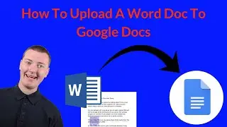 How To Upload A Word Doc To Google Docs