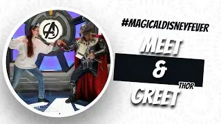 Meet and Greet Marvel Characters | Thor | Disneyland Paris | December 2022