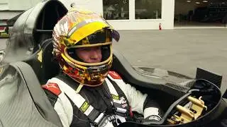 Greg Murphy test drives Rodin Cars' FZED