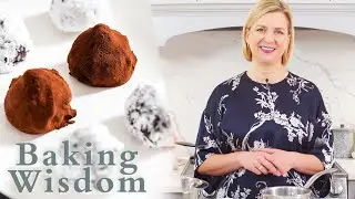 Anna Olson Makes Chocolate Elderflower Truffles! | Baking Wisdom