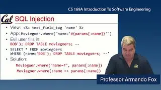 12.9: Defending Customer Data part 2: SQL Injection