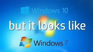 Windows 10, but it looks like Windows 7 - Win10to7 Review