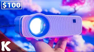 $100 Mini Projector That Surprised Me | BOMAKER GC357 In-Depth Review