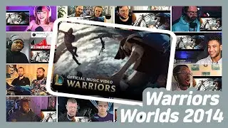 Warriors (ft. Imagine Dragons)  Worlds 2014 - League of Legends REACTION MASHUP