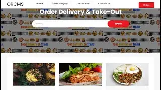 Online Railway Catering Management System using PHP and MySQL