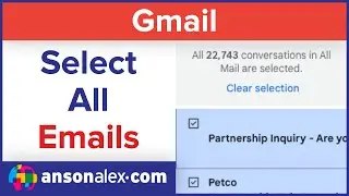 How to Select All Emails in Gmail