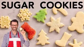 EASY No Spread Sugar Cookies Recipe