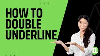 How To Double Underline In Google Sheets