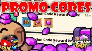 Capybara Go! PROMO CODES – I GOT OVER 2000 GEMS, 300 EGGS & MORE!