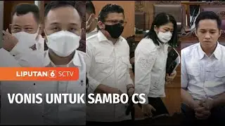 Vonis Sambo Cs, Terdakwa Kasus Pembunuhan Brigadir Yosua | Liputan 6