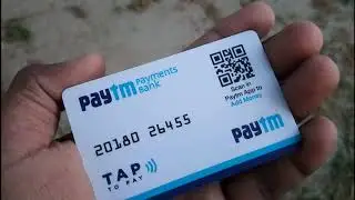 Paytm NFC card!! / NFC card by paytm /Tap to Pay(Must watch)