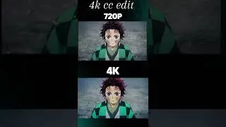 How to get 4k CC in Capcut/4k cc edit tutorial #demonslayeredit #demonslayer #amvtutorial #amv #4k