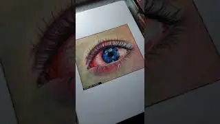 Latest Eye Drawing (trying out this new youtube shorts thing :)