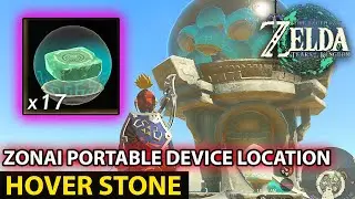 Where You Can Find  Zonai Device Portable Hover Stone, Location Guide Zelda Tears Of The Kingdom