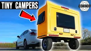 Top 10 Tiny Campers with Amazing Functionality (Interiors and Amenities in Details)