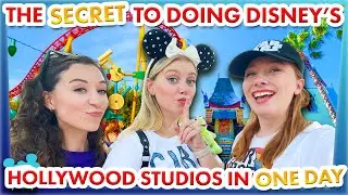 The SECRET To Doing Disney's Hollywood Studios in ONE DAY