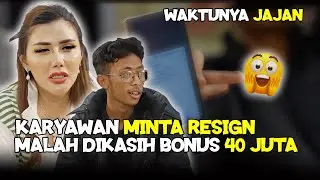 KARYAWAN MINTA RESIGN, MALAH DIKASIH BONUS 40 JUTA