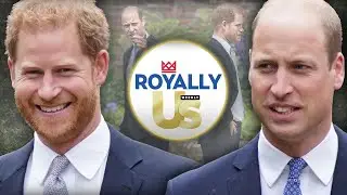 Prince Harry & Prince William Body Language Break Down At Princess Dianas Statue Unveiling