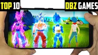 Top 10 Dragon ball Z Games for Android | OFFline 1Gb Ram under 100MB