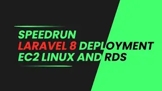 How to Speedrun Deploy  Laravel 8 with ec2 Linux 2 and RDS within 14mins